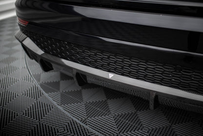 Prepreg Carbon Fiber Diffusor Heck Ansatz für Audi RSQ8 Mk1