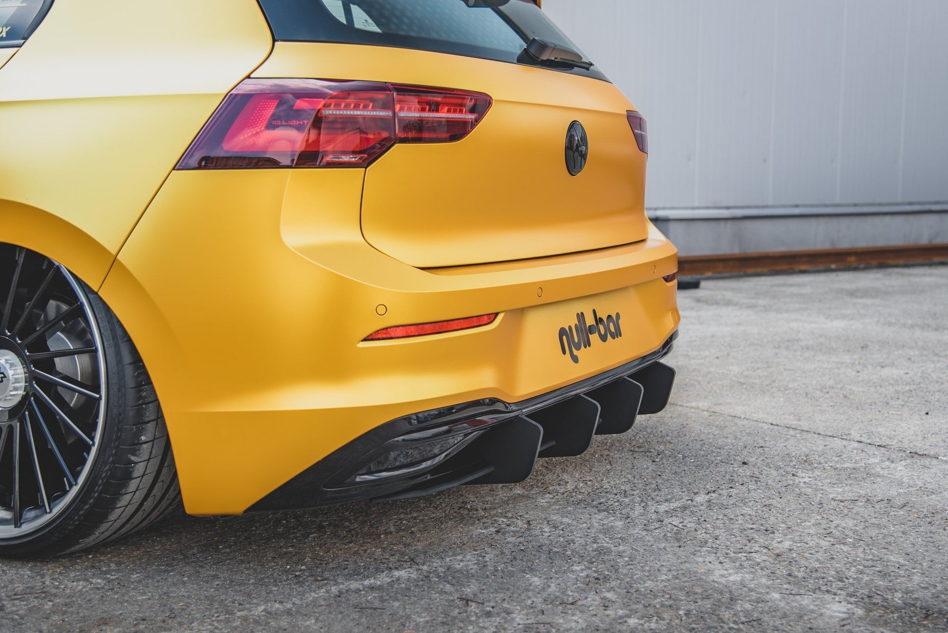 Robuste Racing Heckschürze V.2 für VW Golf Mk8