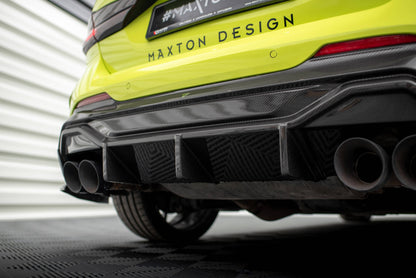 Prepreg Carbon Fiber Diffusor Heck Ansatz V.1 für BMW 1er F40 M-Paket/ M135i
