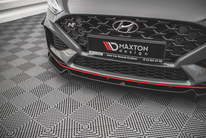 Front Ansatz V.2 für Hyundai I30 N Hatchback/Fastback Mk3 Facelift schwarz matt