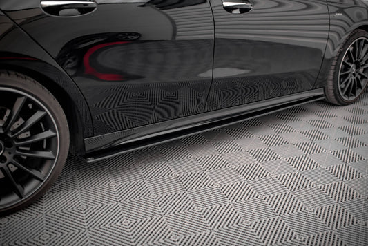 Street Pro Seitenschweller Ansatz für Mercedes A35 AMG / AMG-Line Aero Pack W177