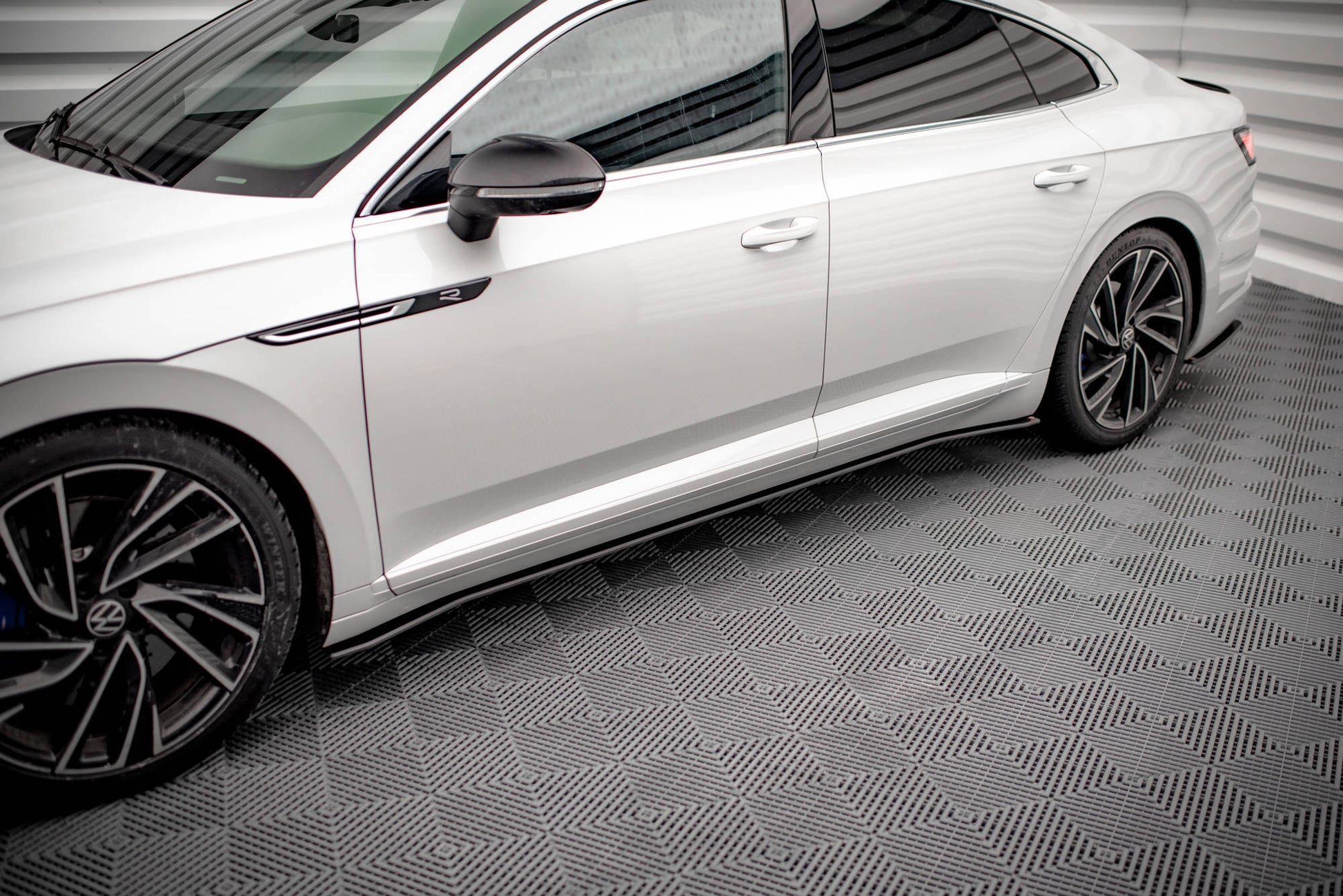 Street Pro Seitenschweller Ansatz für V.2 für Volkswagen Arteon R / R-Line Facelift