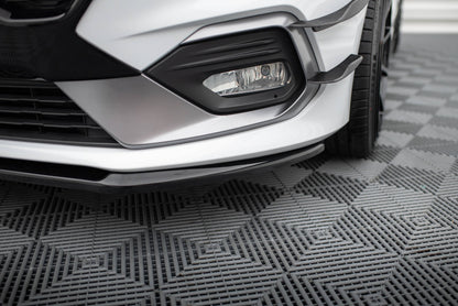 Front Ansatz V.3 für Ford Fiesta Mk8 ST / ST-Line schwarz Hochglanz