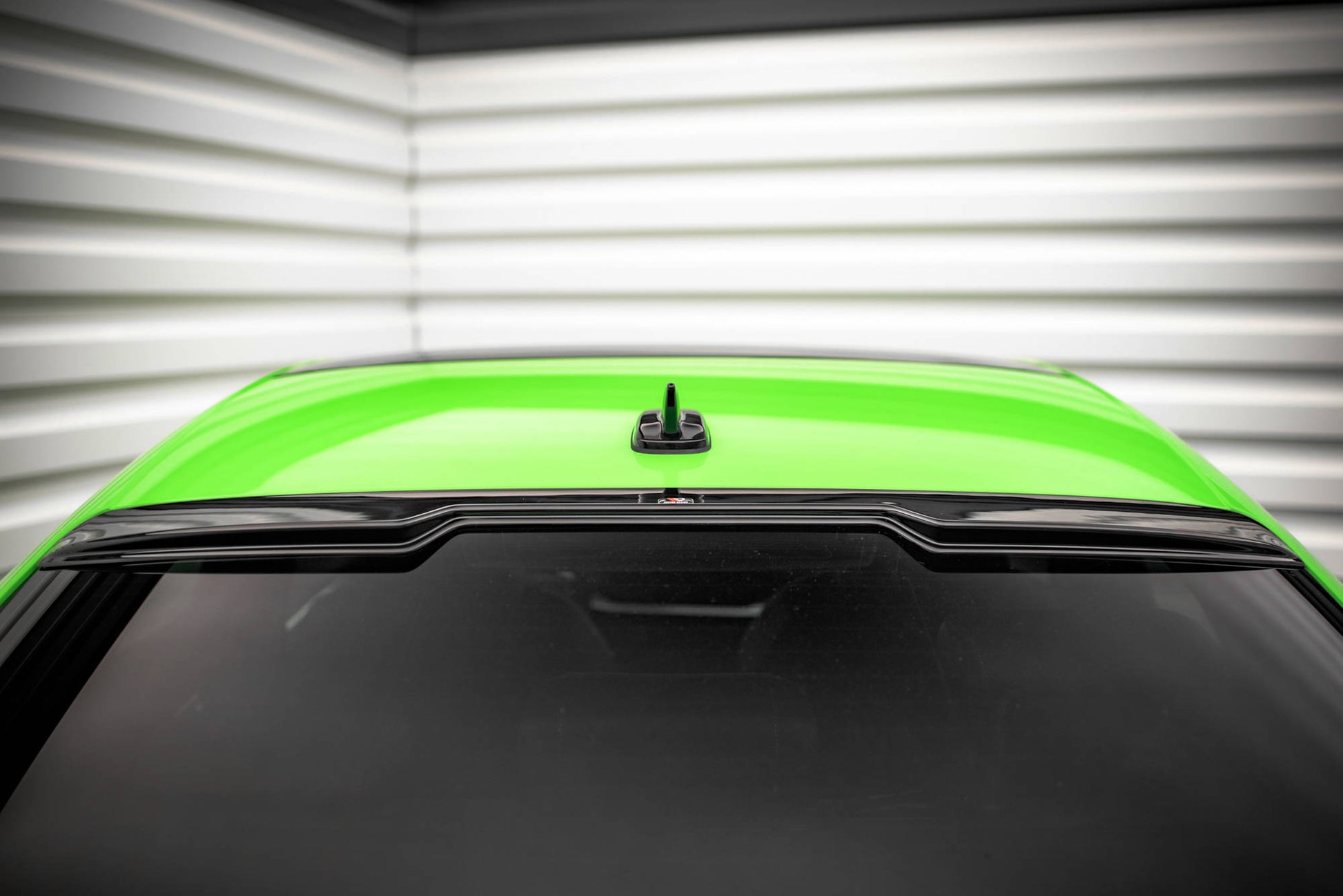 Heckscheiben Spoiler für Audi RS3 Limousine 8Y Facelift schwarz Hochglanz