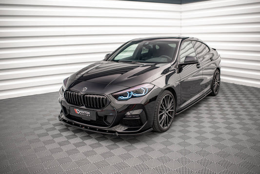 Front Ansatz V.2 für BMW 2 Gran Coupe M-Paket / M235i F44 schwarz Hochglanz