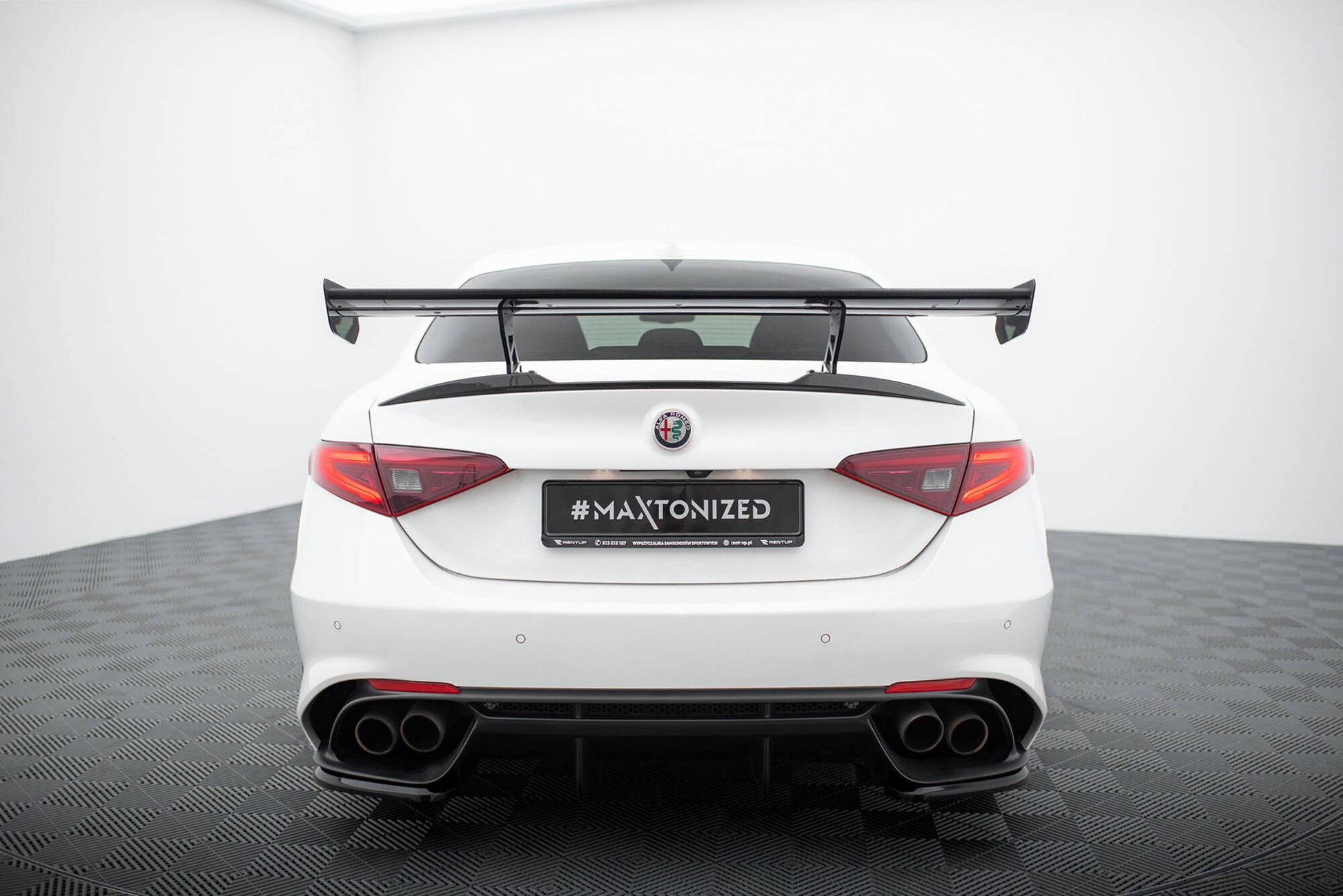 Carbon Spoiler Alfa Romeo Giulia Quadrifoglio