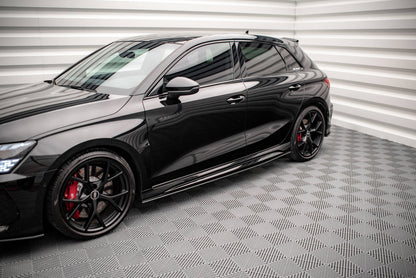 Street Pro Seitenschweller Ansatz für Audi RS3 Sportback 8Y