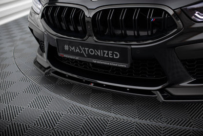 Front Ansatz V.3 für BMW M8  Gran Coupe F93 / Coupe F92 schwarz Hochglanz