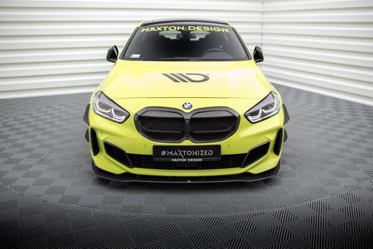 Stoßstangen Flaps Wings vorne Canards für BMW 1er M-Paket / M135i / 128ti F40