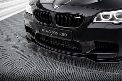 Front Ansatz für BMW M5 F10/ F11 schwarz Hochglanz