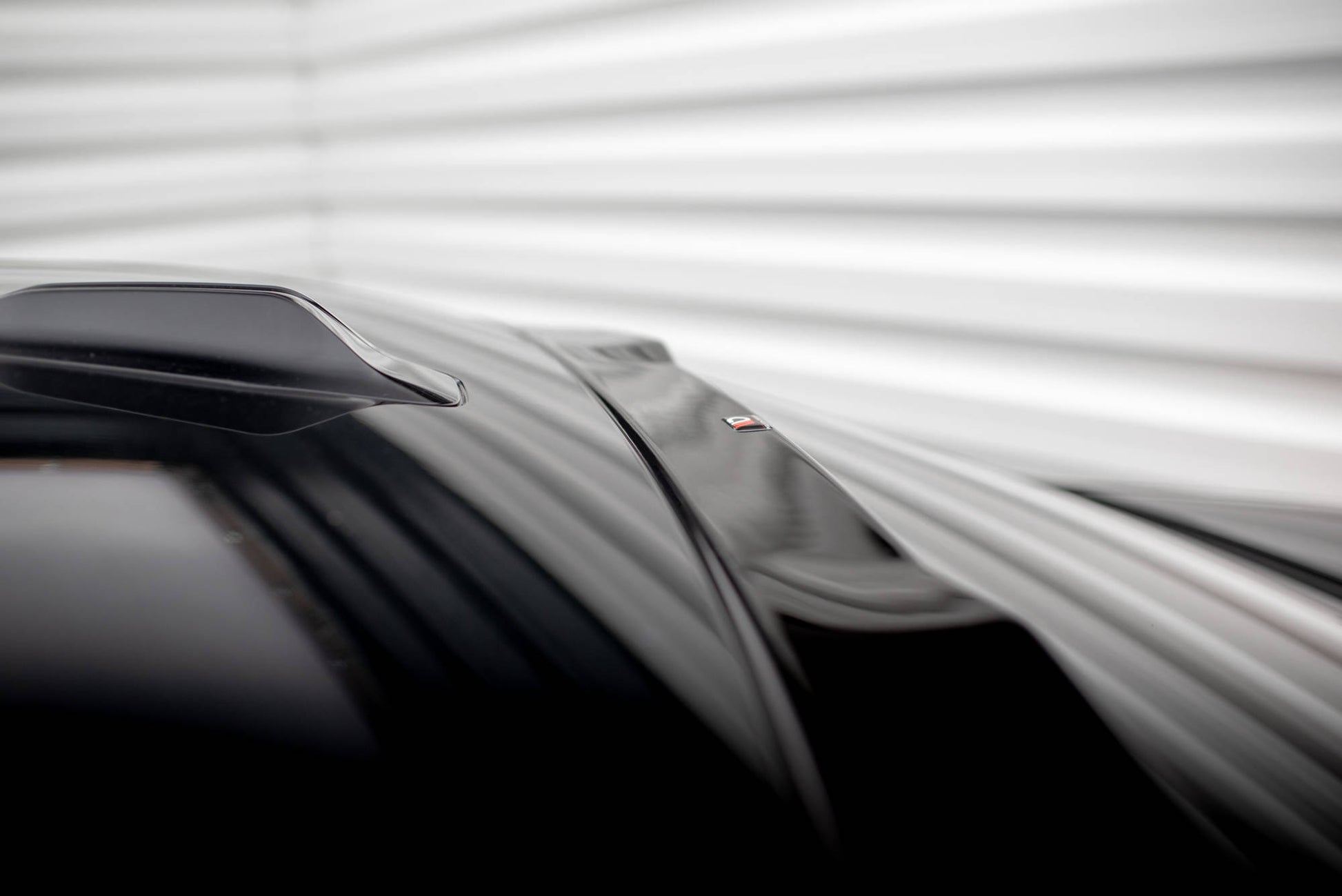 Heckscheiben Spoiler für BMW 7 G70 schwarz Hochglanz