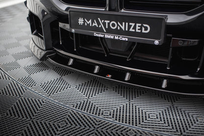 Front Ansatz V.3 für BMW M2 G87 schwarz Hochglanz