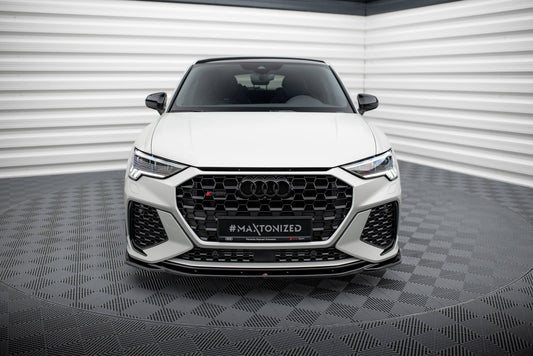 Front Ansatz V.2 für Audi RSQ3 F3 schwarz Hochglanz