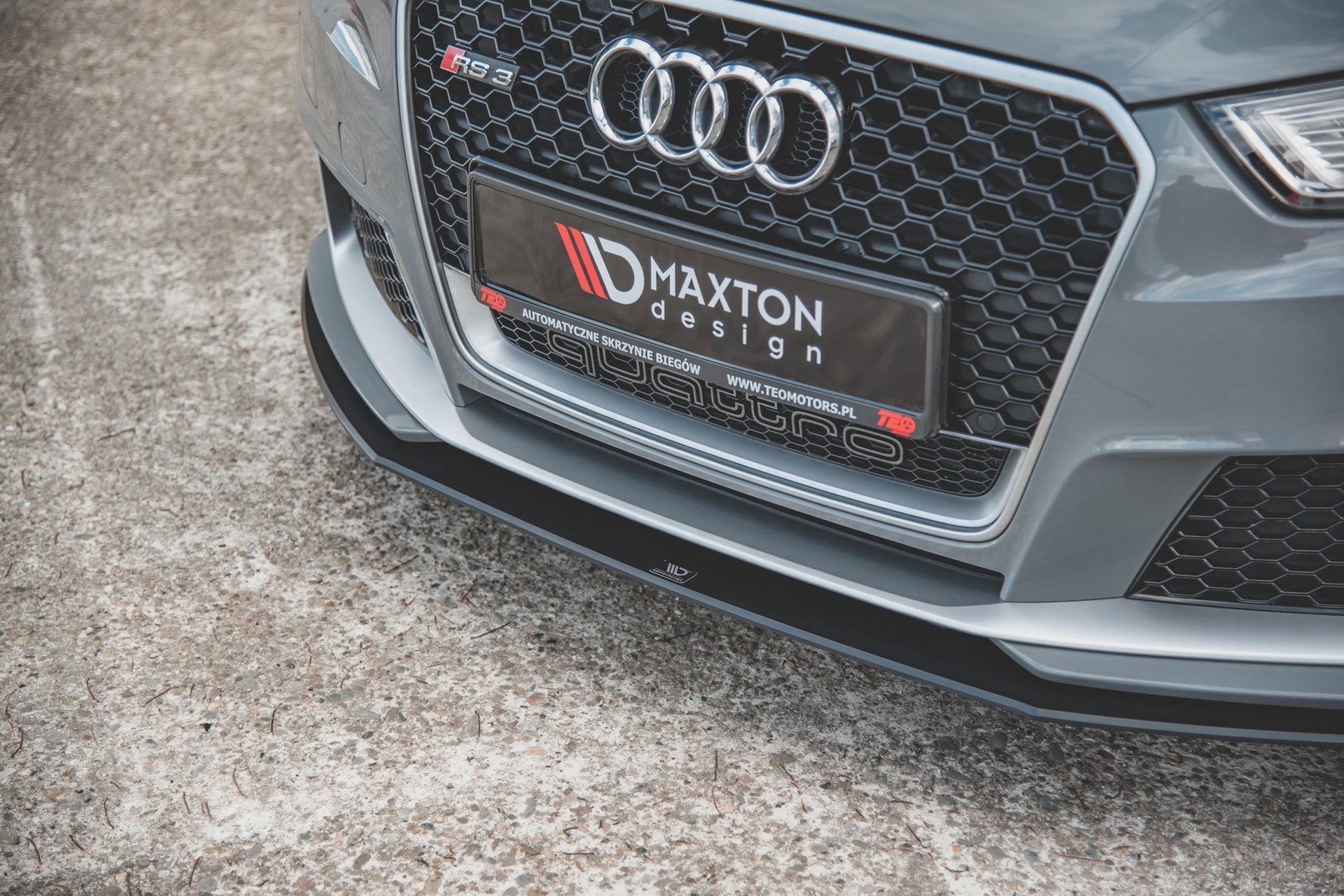 Street Pro Front Ansatz für für Audi RS3 8V Sportback