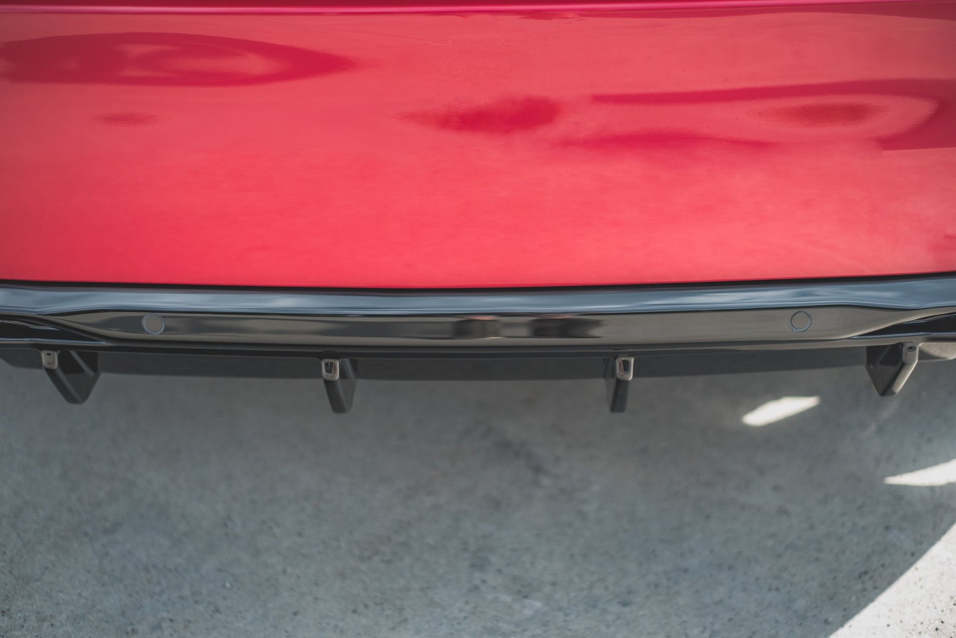 Diffusor Heck Ansatz + Endrohre für Peugeot 308 GT Mk2 Facelift