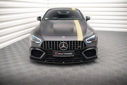 Front Ansatz V.3 für Mercedes-AMG GT 63S 4-Door Coupe Aero schwarz Hochglanz