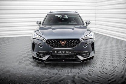 Front Ansatz V.5 für Cupra Formentor Mk1 schwarz Hochglanz