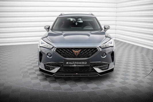 Front Ansatz V.5 für Cupra Formentor Mk1 schwarz Hochglanz