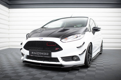 Stoßstangen Flaps Wings vorne Canards für Ford Fiesta 7 ST Facelift