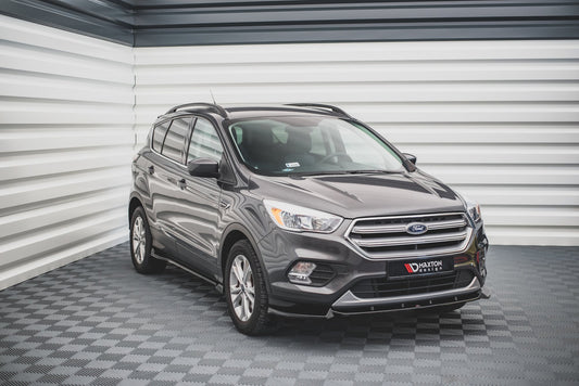 Front Ansatz für Ford Escape Mk3 schwarz Hochglanz
