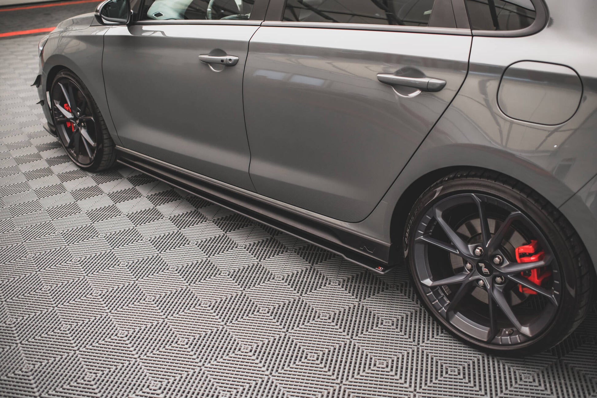 Street Pro Seitenschweller Ansatz V.2 für Hyundai I30 N