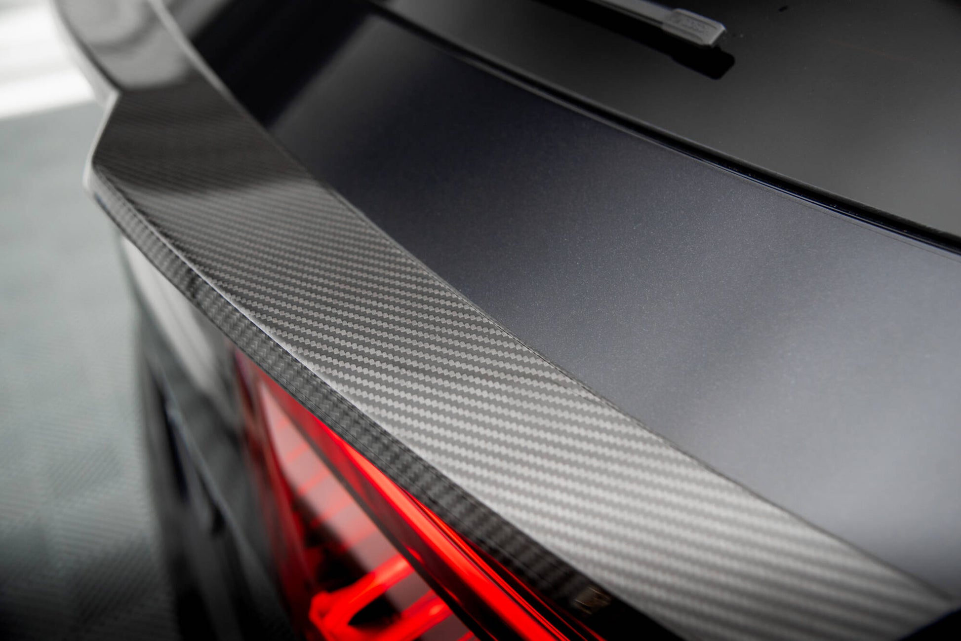 Set of Carbon Splitters Audi RSQ8 Mk1 schwarz matt