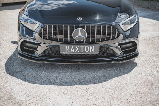 Front Ansatz V.2 für Mercedes-Benz CLS AMG-Line / 53AMG C257 schwarz matt