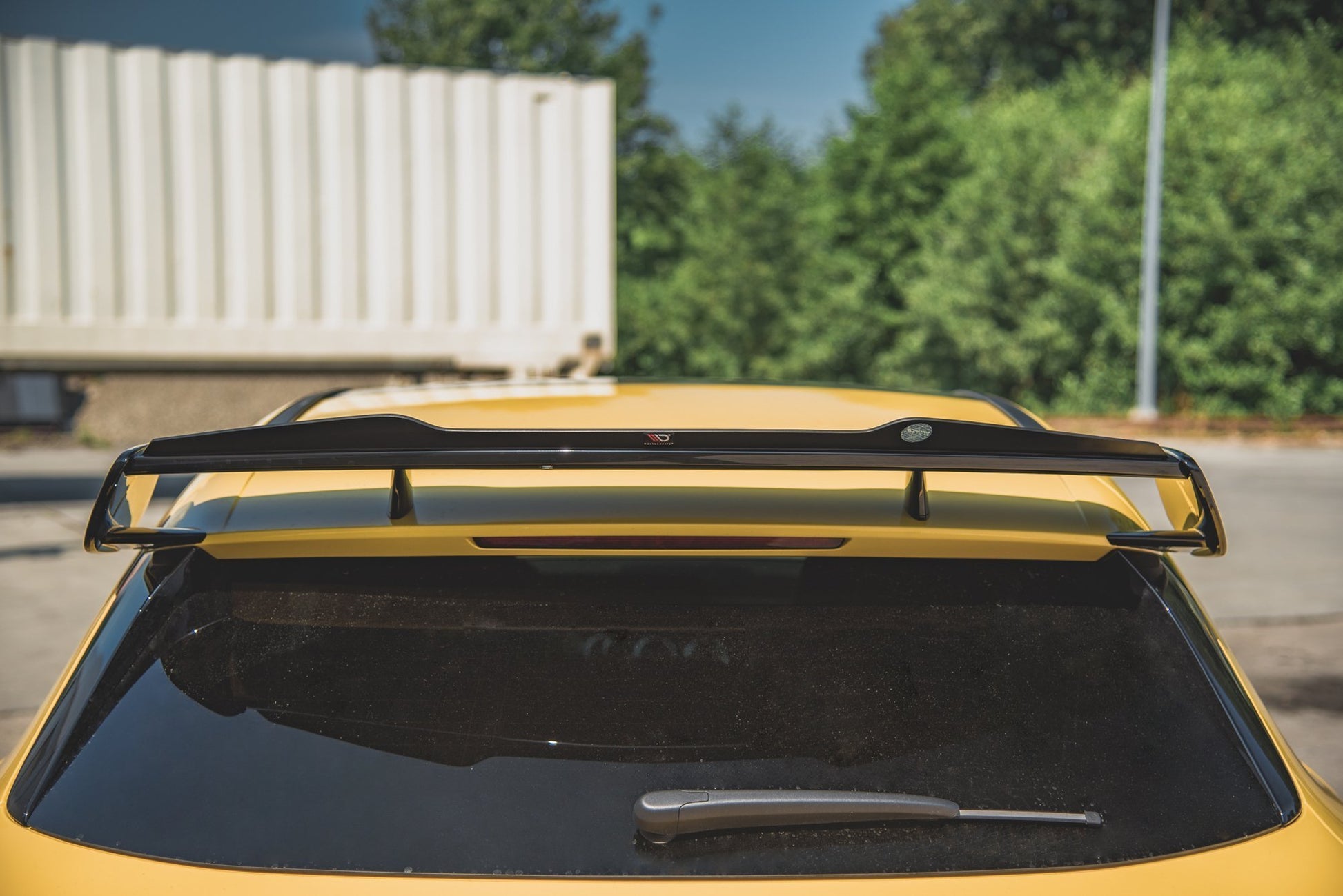 Spoiler CAP für Mercedes-AMG A 45 S W177 schwarz Hochglanz