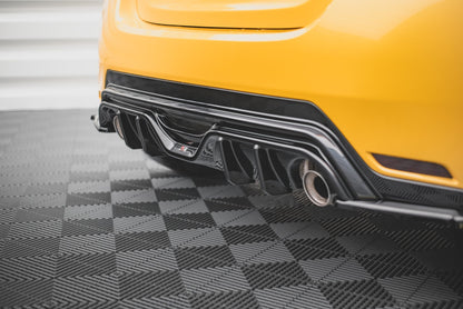 Diffusor Heck Ansatz für Toyota GR Yaris Mk4 schwarz Hochglanz