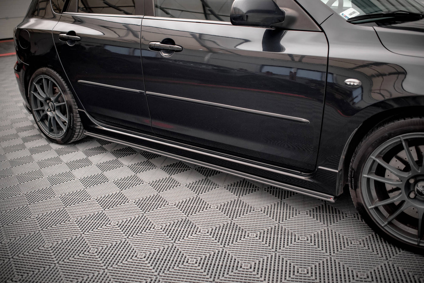Street Pro Seitenschweller Ansatz für Mazda 3 MPS Mk1