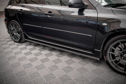 Street Pro Seitenschweller Ansatz für Mazda 3 MPS Mk1