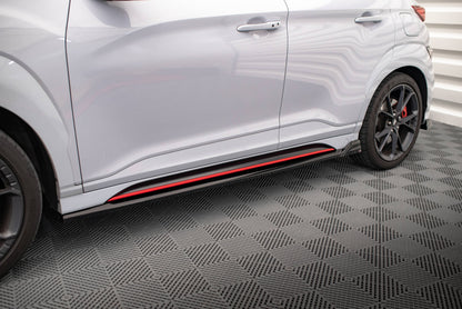 Seitenschweller Ansatz für V.1 + Flaps für Hyundai Kona N Mk1