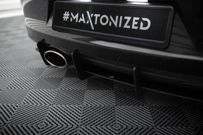 Diffusor Heck Ansatz für Heckschürze für Seat Leon Mk1 Cupra