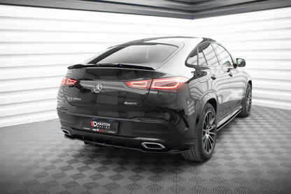 Spoiler CAP für Mercedes-Benz GLE Coupe AMG-Line C167 / C167 Facelift schwarz Hochglanz