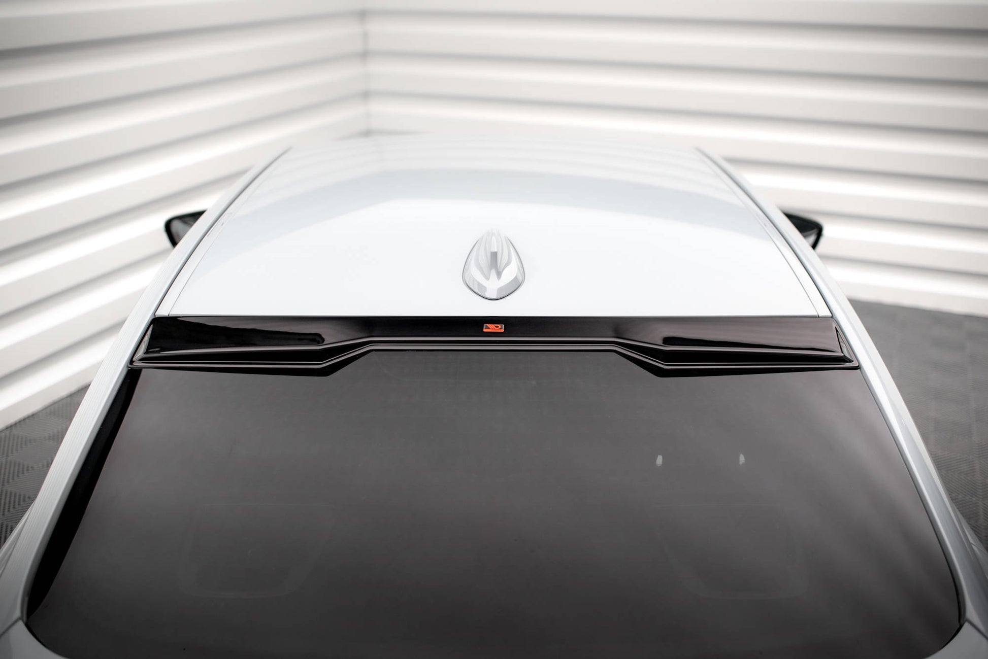 Heckscheiben Spoiler für BMW 2 Coupe G42 / M2 G87 schwarz Hochglanz