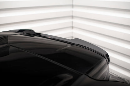 Spoiler CAP für Ford Edge Mk2 schwarz Hochglanz