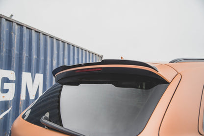 Spoiler CAP für Audi Q7 S-Line Mk.1 schwarz Hochglanz