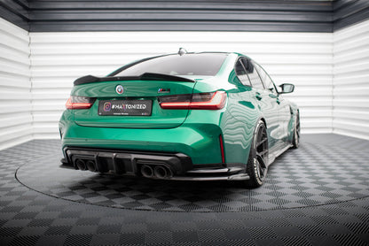 Prepreg Carbon Fiber Diffusor Heck Ansatz für BMW M3 Limousine / Touring G80 / G81