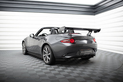Carbon Spoiler With Internal Brackets Uprights  Mazda MX-5 ND (Mk4)