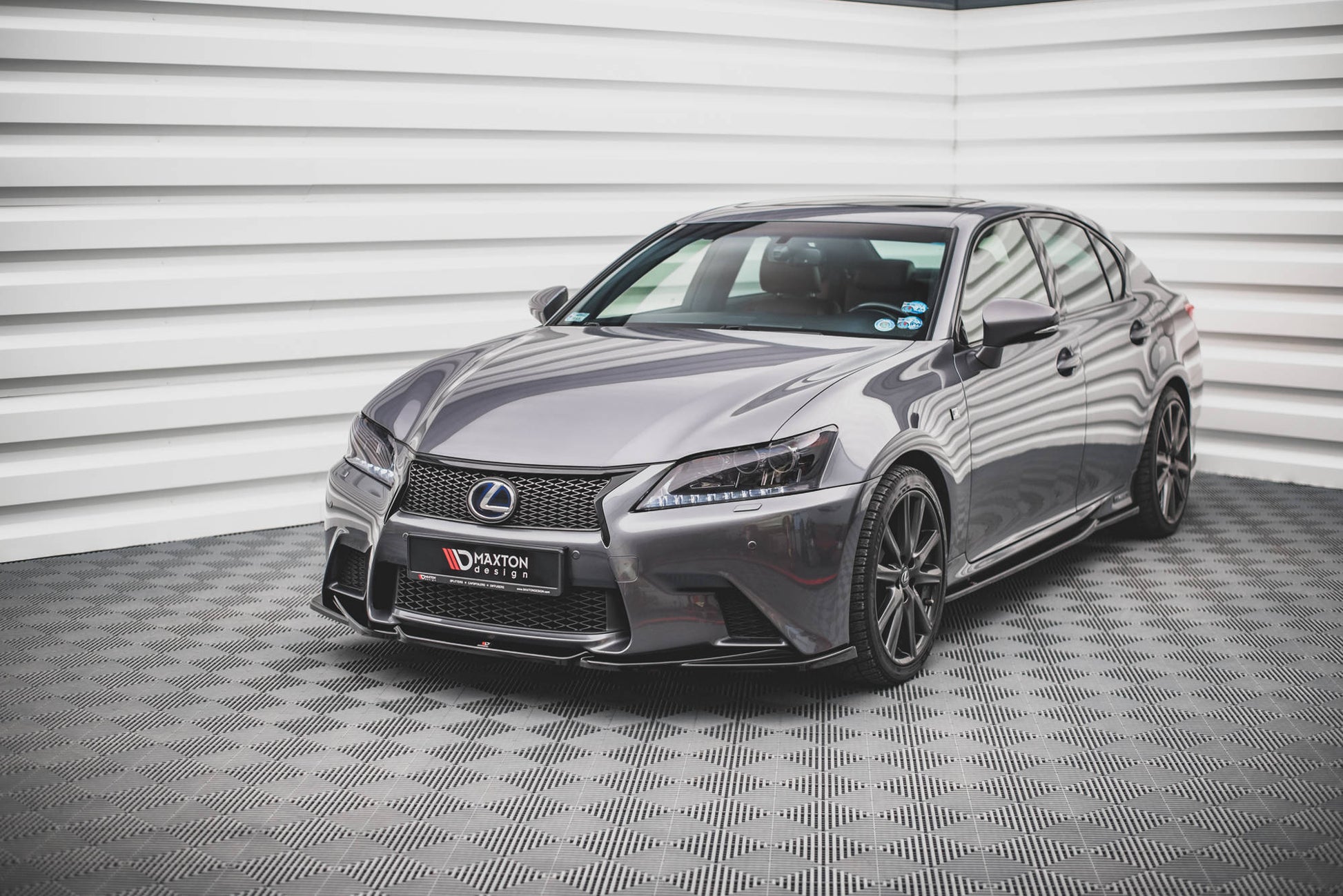 Seitenschweller Ansatz für Lexus GS F Sport Mk4(L10) schwarz Hochglanz