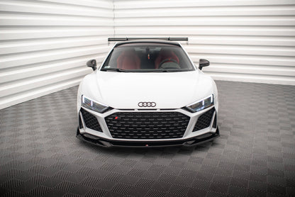 Front Ansatz V.3 + Flaps für Audi R8 Mk2 Facelift