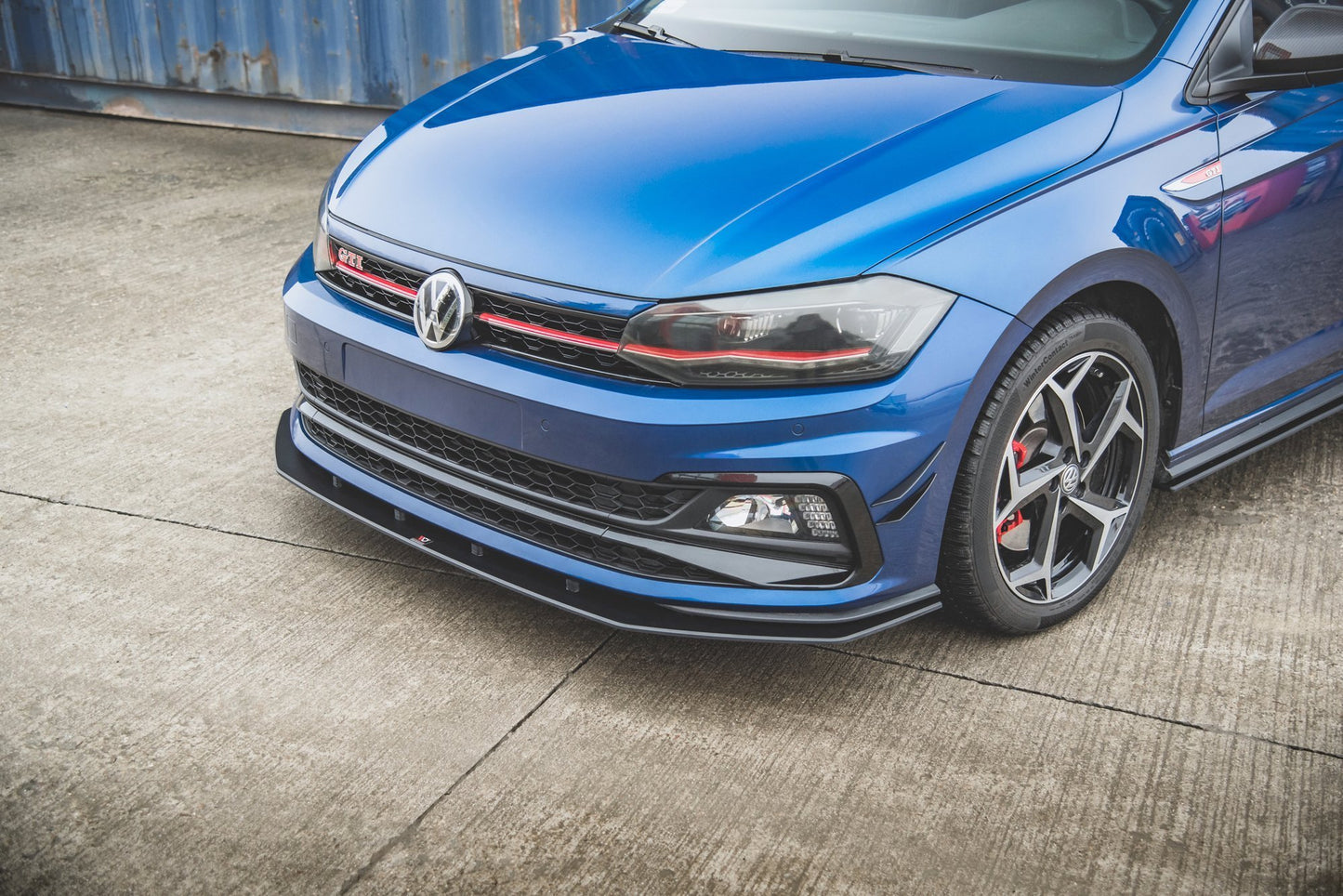 Street Pro Front Ansatz für für Volkswagen Polo GTI Mk6