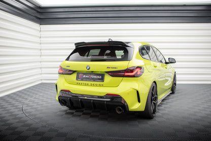 Diffusor Heck Ansatz V.3 für BMW 1er F40 M-Paket/ M135i / 128ti (Einzelauspuff li. re.)