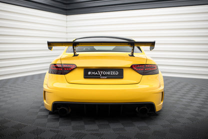 Carbon Spoiler With Internal Brackets Uprights  Audi A5 Coupe 8T