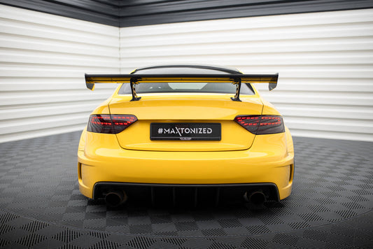Carbon Spoiler With Internal Brackets Uprights  Audi A5 Coupe 8T