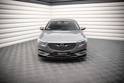 Front Ansatz V.2 für Opel Insignia Mk2 schwarz Hochglanz