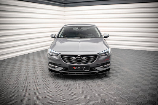 Front Ansatz V.2 für Opel Insignia Mk2 schwarz Hochglanz
