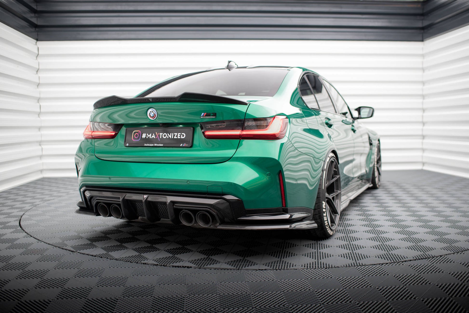 Prepreg Carbon Fiber Heckklappenspoiler BMW M3 G80 / M340i G20 / 3 M-Paket G20 / 3 Standard G20