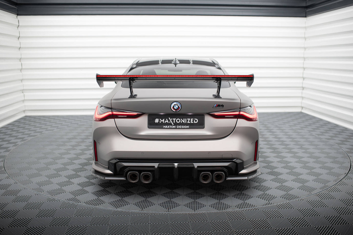 Carbon Spoiler With Internal Brackets Uprights + LED BMW M4 G82 / G82 Facelift / M440i / 4 M-Paket G22 / G22 Facelift