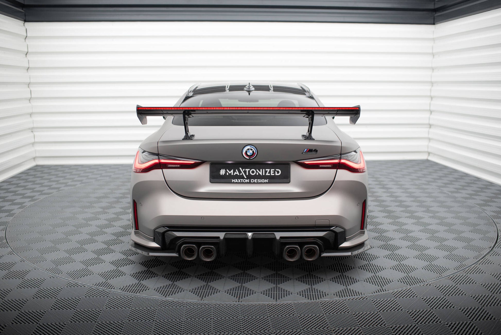 Carbon Spoiler With Internal Brackets Uprights + LED BMW M4 G82 / G82 Facelift / M440i / 4 M-Paket G22 / G22 Facelift